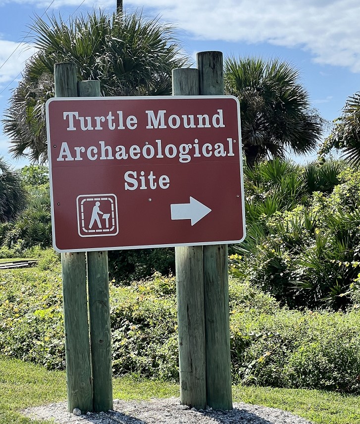 Turtle Mound Sign